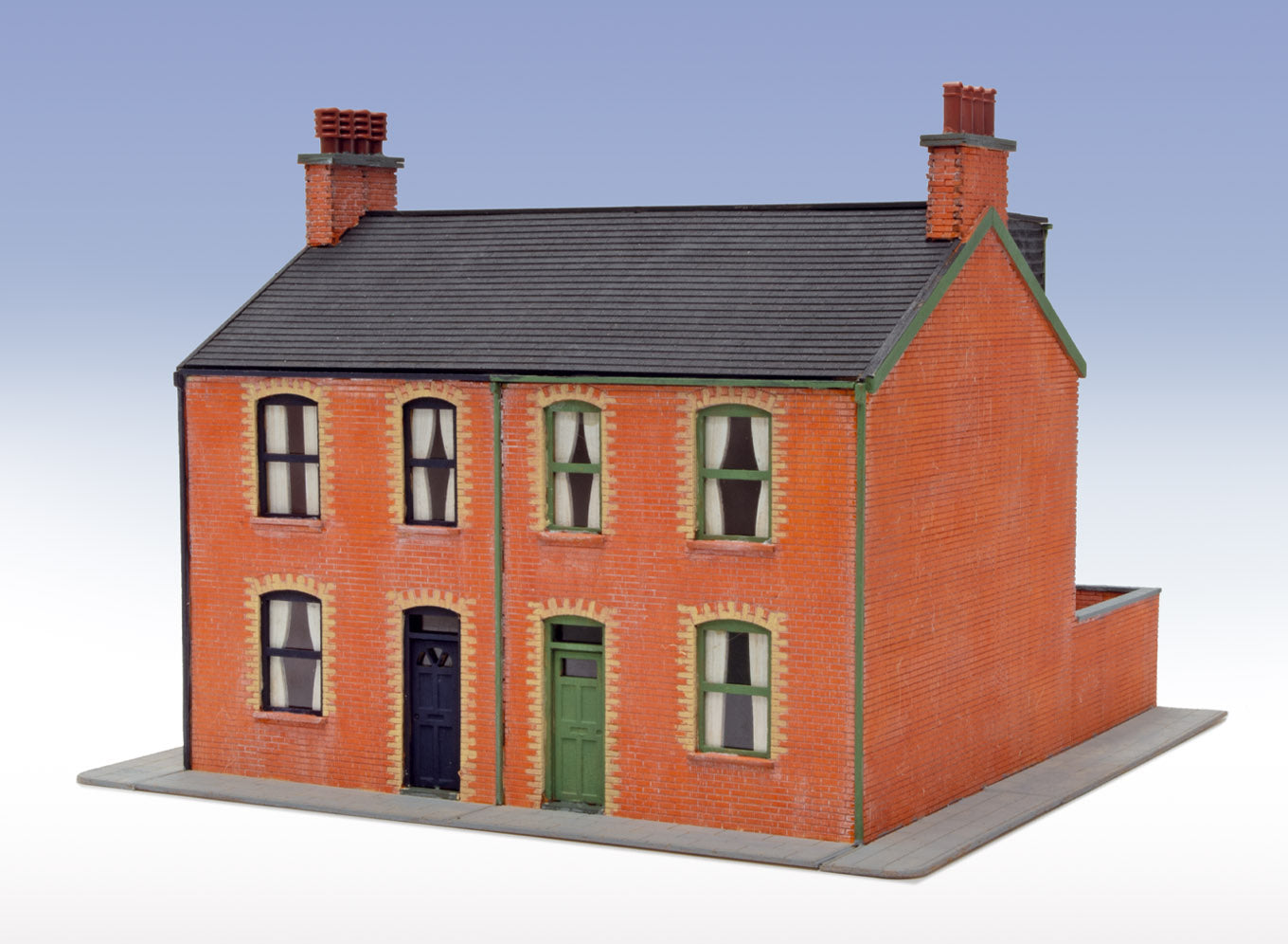 LK208 Victorian House complete, Laser Cut