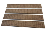 LX217 - Scale Model Scenery - OO/HO - 6ft Pavement Strips (Pack of 4)