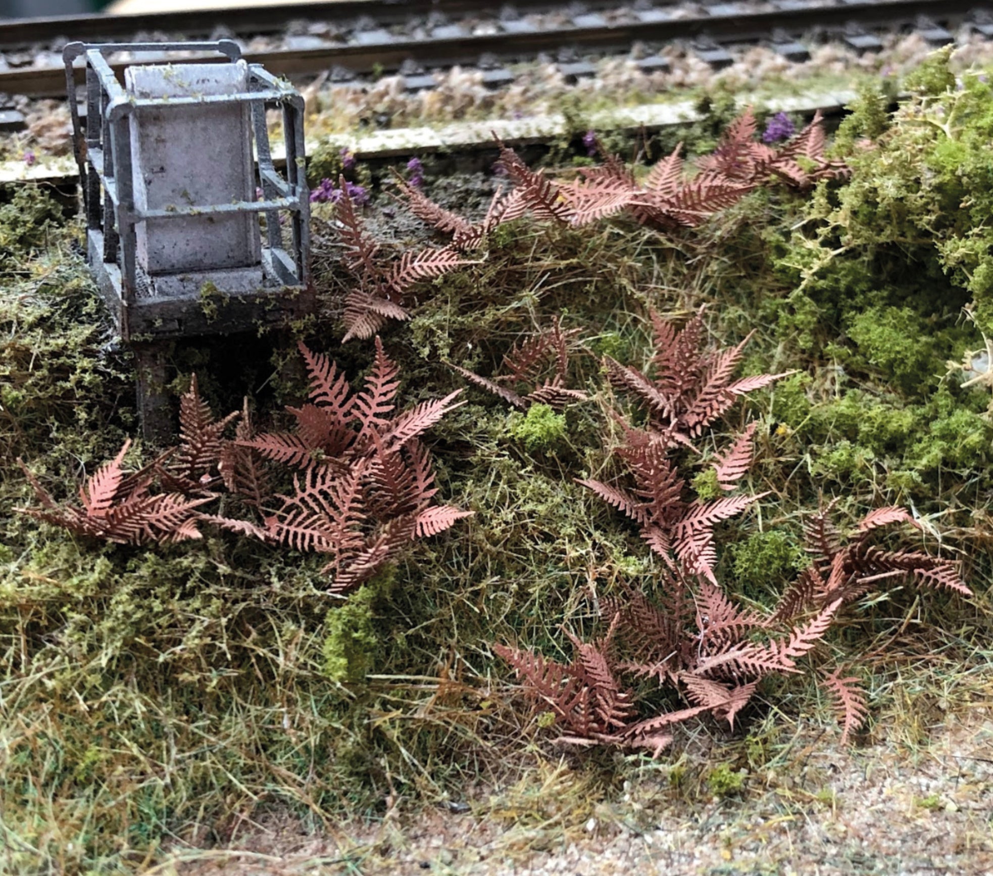LX432 - Scale Model Scenery - OO/HO - AUTUMN Bracken (Autumn Brown)