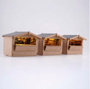 LX578 - Scale Model Scenery - OO/HO - Christmas Market Stall