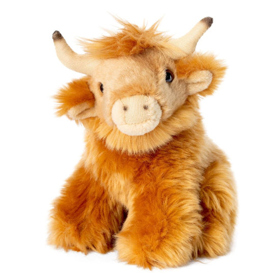 Living Nature Large Highland Cow Soft Toy