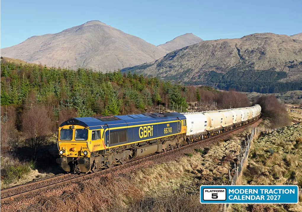 Platform 5 Publishing -  Modern Traction Calendar 2027