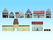 Half Relief Buildings Old Town House