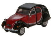 NCT001 Charleston Maroon/Black Citroen 2CV