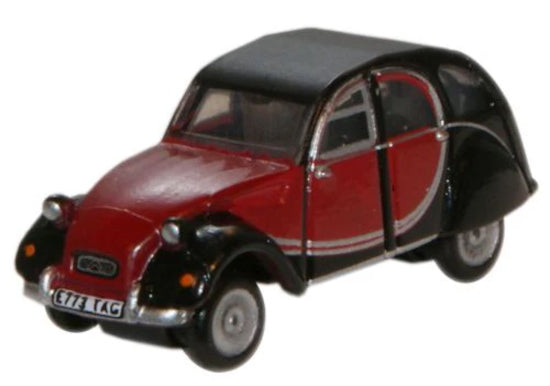 NCT001 Charleston Maroon/Black Citroen 2CV