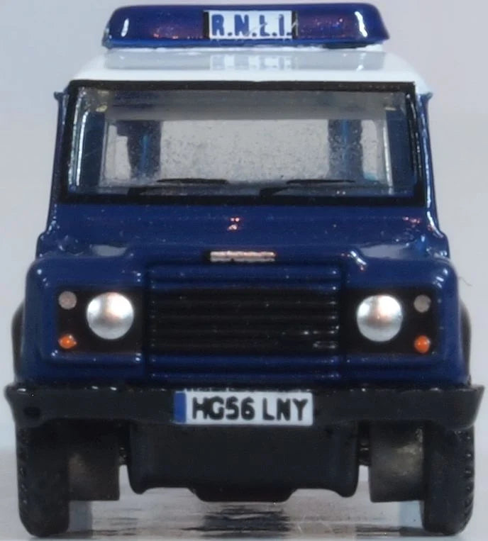 NDEF014 - Oxford Diecast - RNLI Land Rover Defender Station Wagon - 1:148 Scale