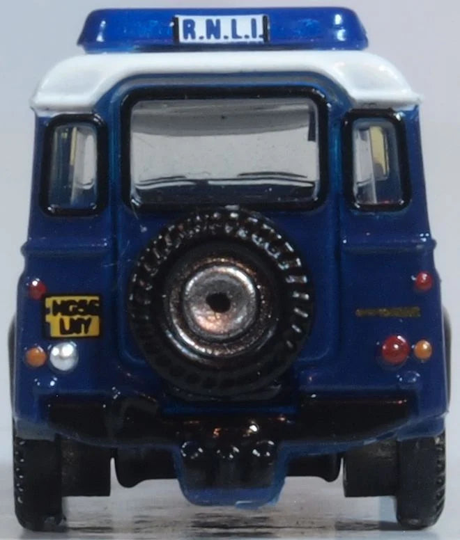 NDEF014 - Oxford Diecast - RNLI Land Rover Defender Station Wagon - 1:148 Scale