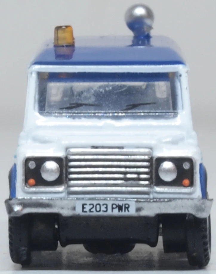 NDEF019 - Oxford Diecast - Land Rover Defender LWB British Gas - 1:148 Scale