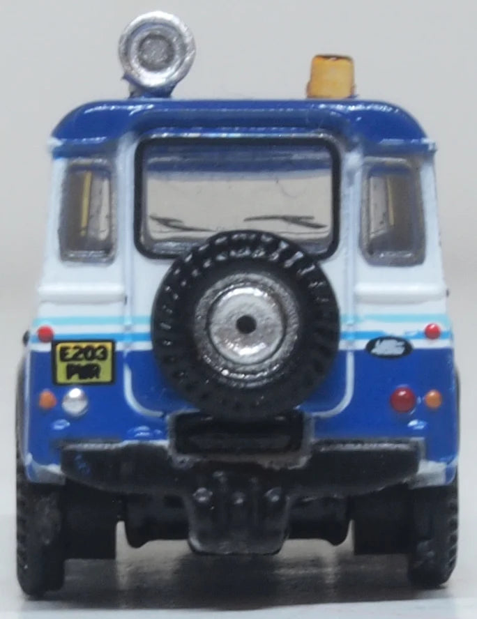 NDEF019 - Oxford Diecast - Land Rover Defender LWB British Gas - 1:148 Scale