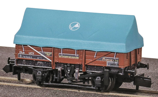 China Clay Hood Wagon, UCV B743665 Bauxite