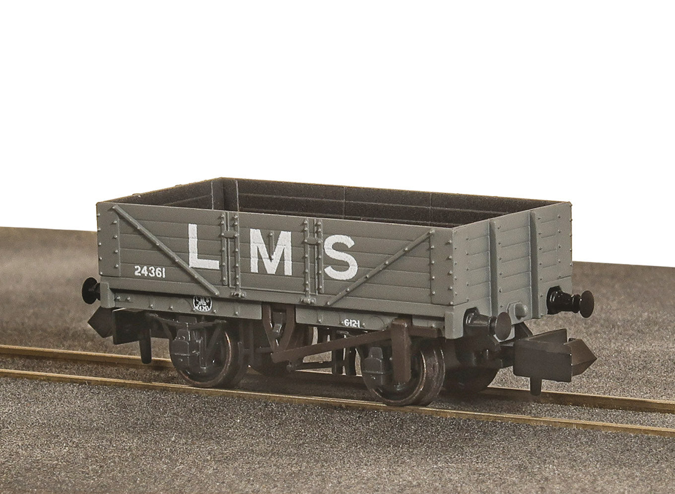 9ft 5 plank Open Wagon LMS