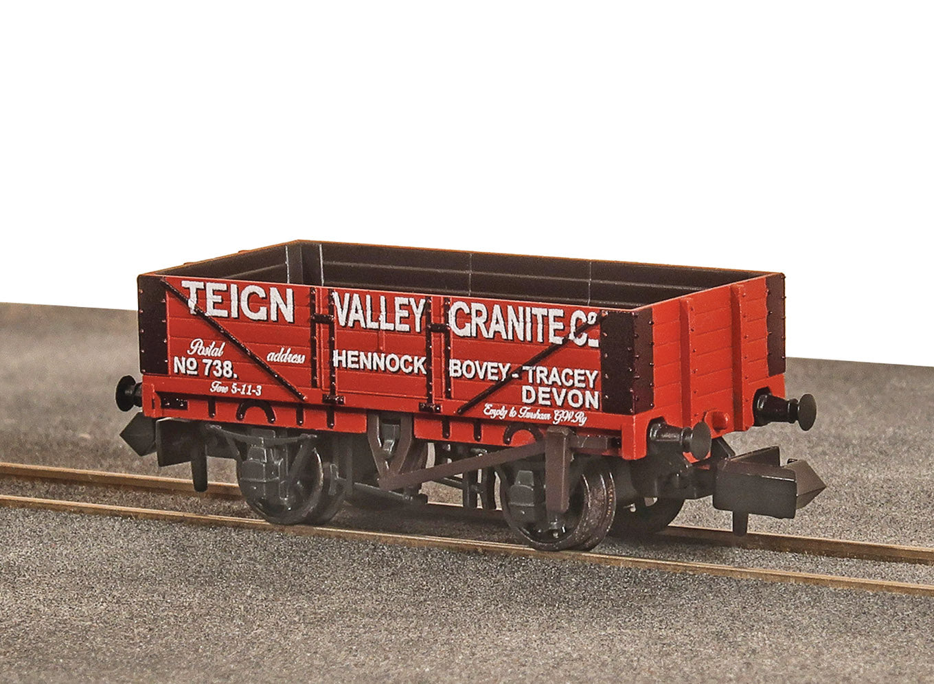 9ft 5 plank Open Wagon Teign Valley Granite