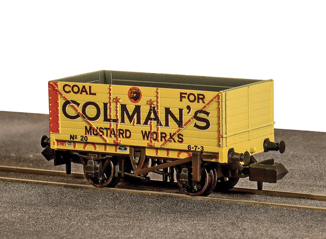 7 Plank Open Wagon, Colman's Mustard