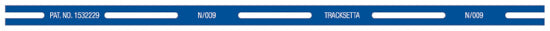 NT10 - TRACKSETTA - N - 10' Straight Tracklaying Template