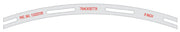 NT9 - TRACKSETTA - N - 9' Radius Tracklaying Template