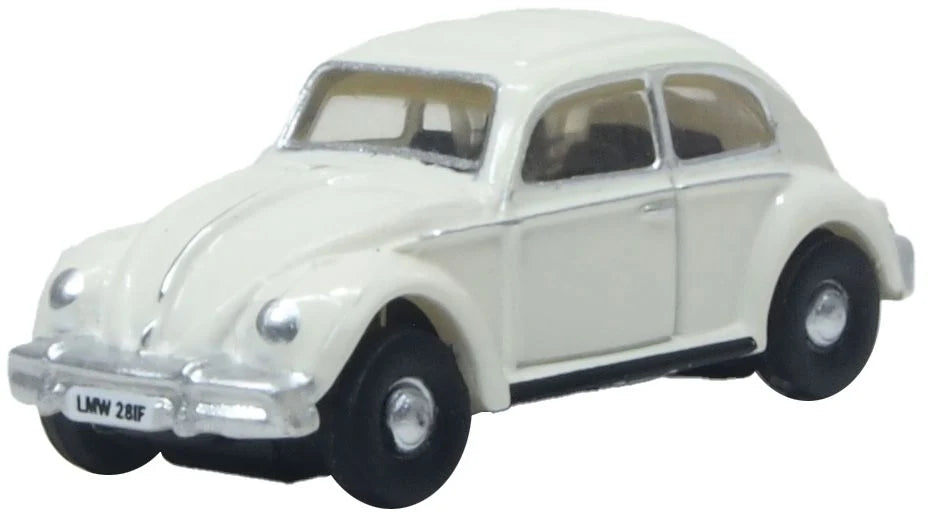 NVWB008 - Oxford Diecast - VW Beetle White (Abbey Road) - 1:148 Scale