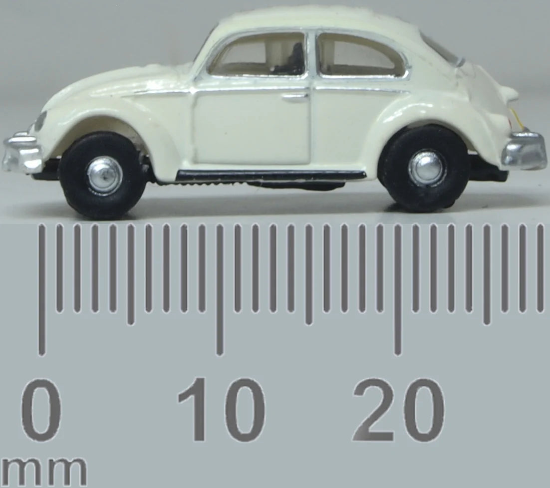 NVWB008 - Oxford Diecast - VW Beetle White (Abbey Road) - 1:148 Scale