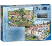 Cosy Cottages - North Yorkshire' Ravensburger 2 x 500 piece jigsaws