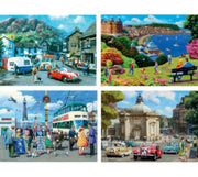 Happy Days No. 1 - Look North' Ravensburger 4 x 500 piece jigsaws