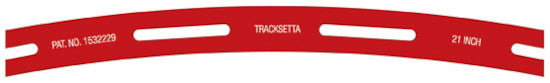 00T21 - TRACKSEETA - OO/HO - 21' Radius Tracklaying Template