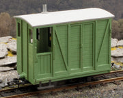 OR167- PECO Great Little Trains - O-16.5/NG7 - Brake Van Laser Cut Kit