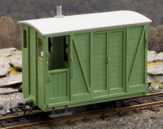 OR167- PECO Great Little Trains - O-16.5/NG7 - Brake Van Laser Cut Kit
