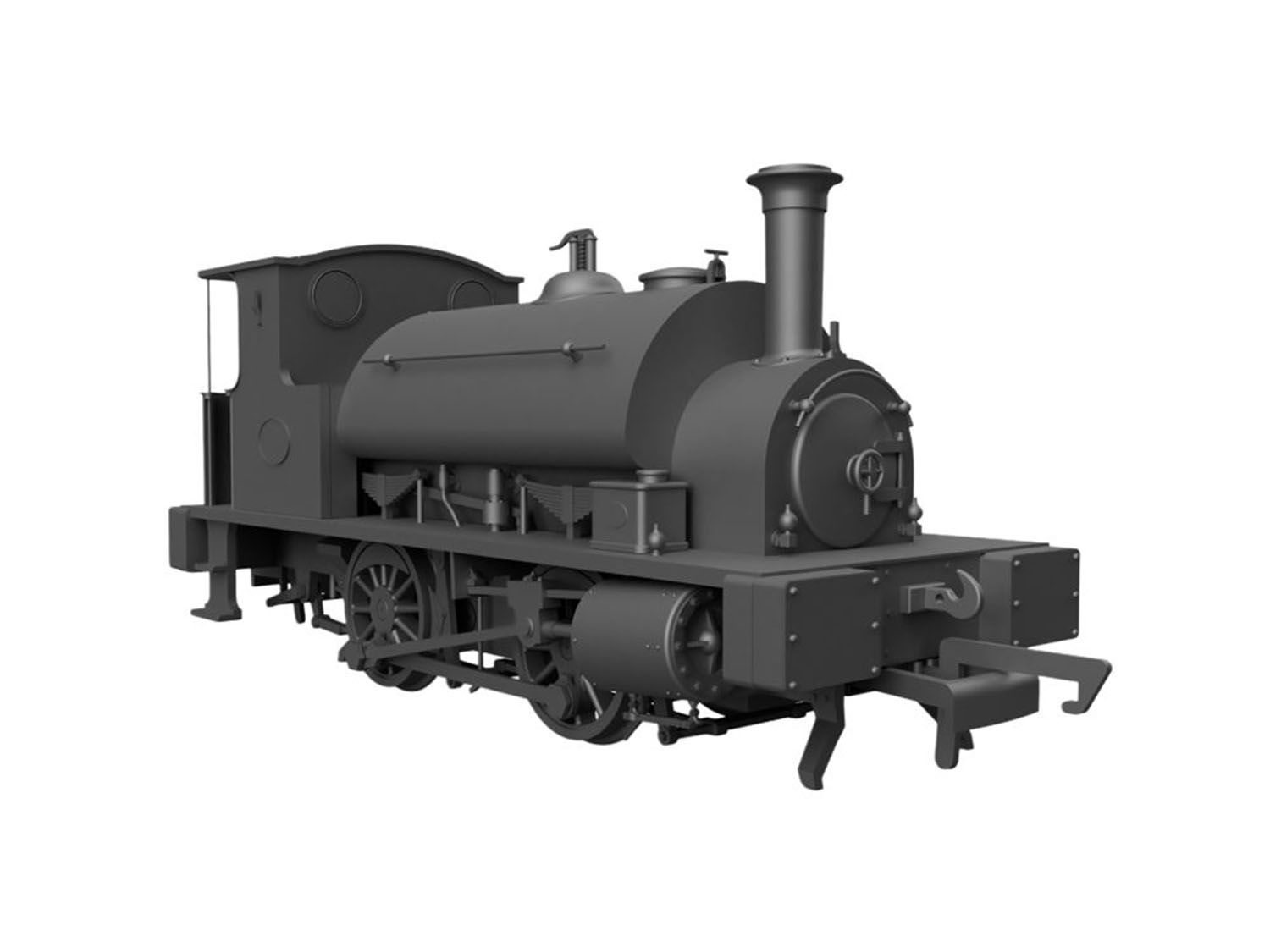 OR76CRP006XS - Oxford Rail - OO - CR Class 264/611 BR Late Crest Plain Black 56029 Sound Version