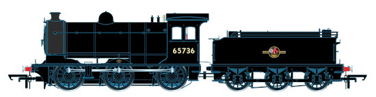 OR76J26003 BR Late (plain black) 65736 0-6-0 Class J26