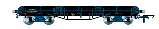 OR76PIL003B Pilchard Wagon - BR Black DB990080