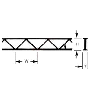 OWTS-32P - Plastruct - OWTS-16 12.70mm