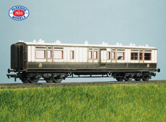 PC734 - LMS (Ex LNWR) 50ft Arc Roof Corridor Brake 3rd