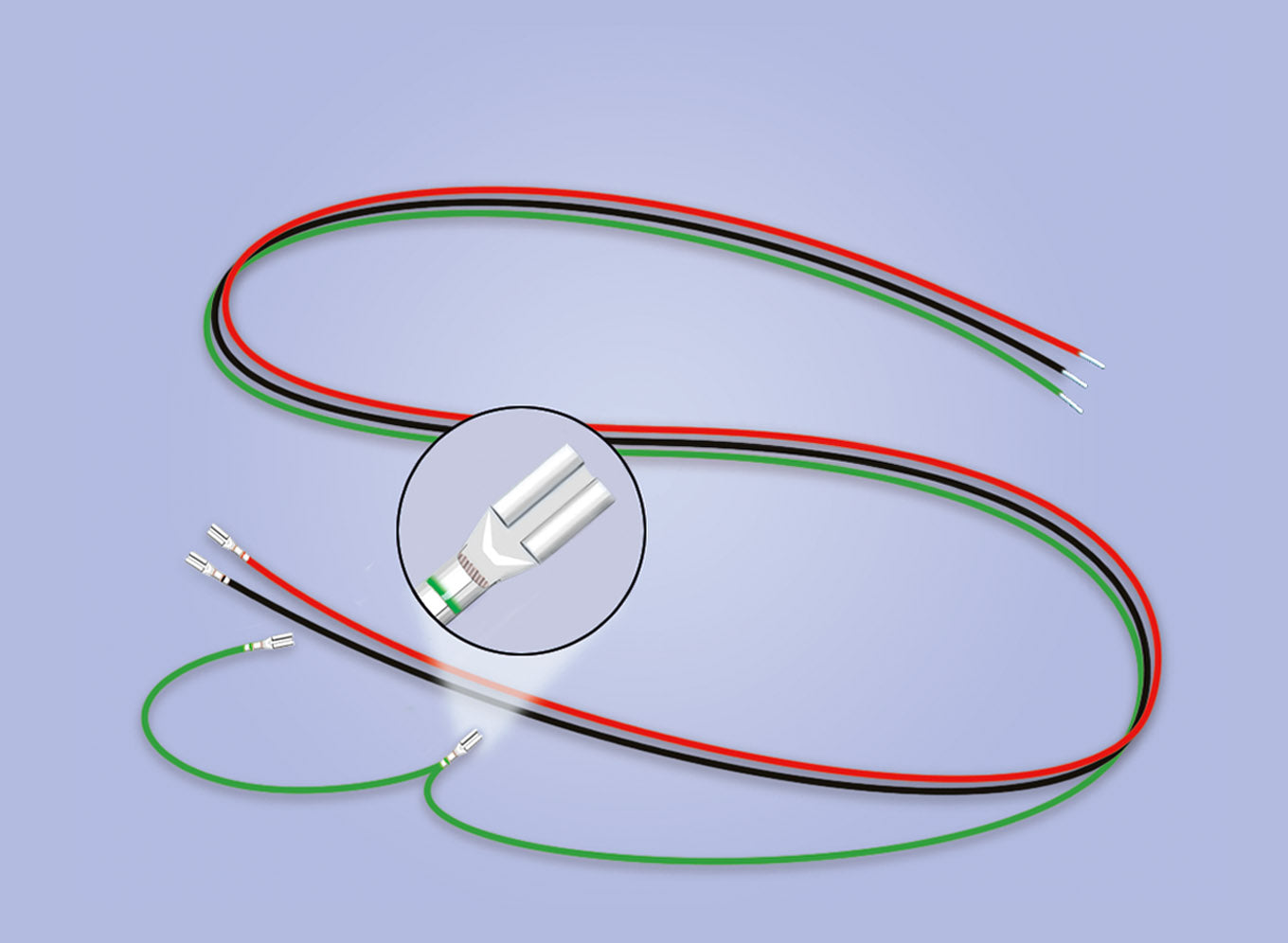 PL-34 Wiring Loom For Turnout Motor ( For Use With PL-10 Series Turnout Motors)
