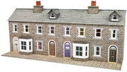 PN175 Low Relief Terraced House fronts in Stone