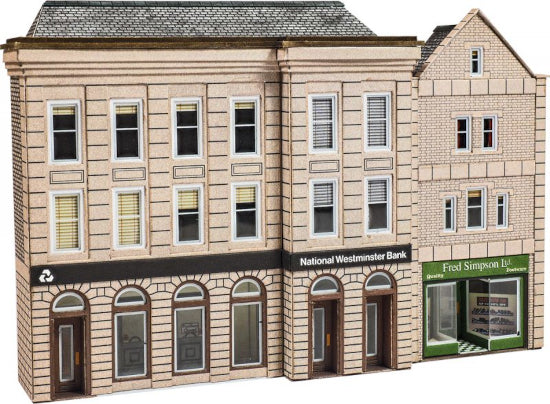 PN971 Low Relief Bank and Shop