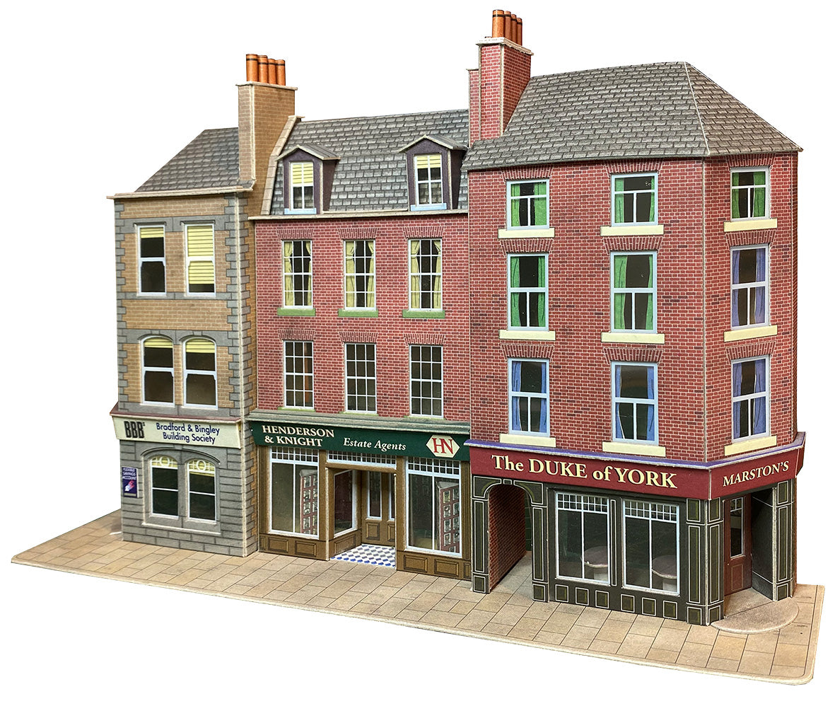 PO205 - Metcalfe - 00/H0 - Low Relief Pub & Shops