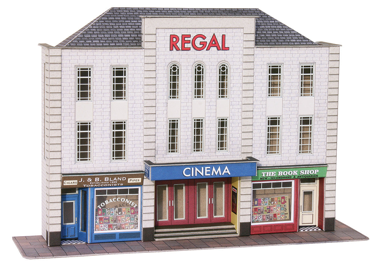 PO206 - Metcalfe - 00/H0 - Low Relief Cinema & Shops