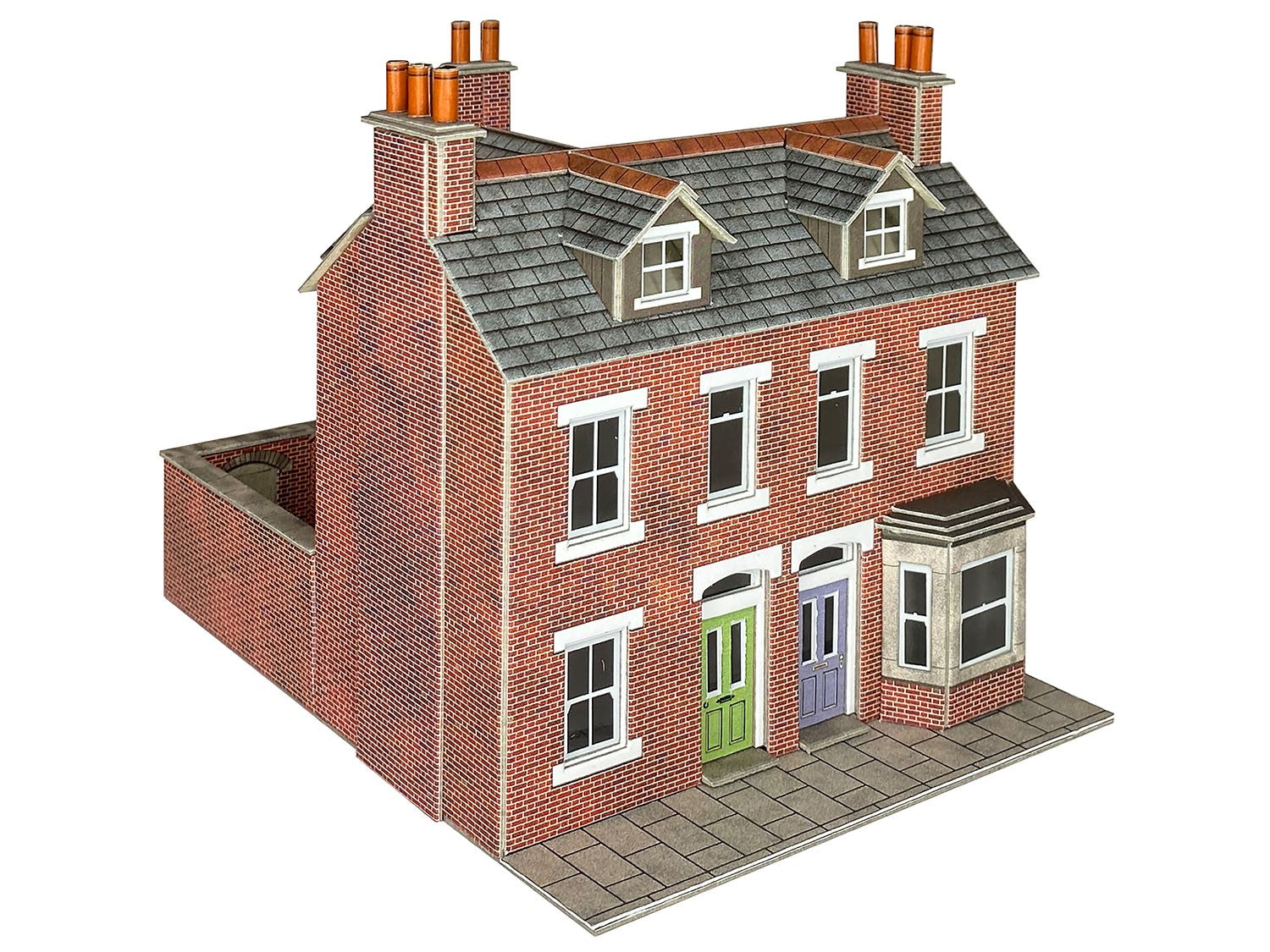 PO300 - Metcalfe - 00/HO - Terraced Houses – Brick
