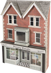 PO374 - Metcalfe - 00/H0 - No. 7 High Street Low Relief Shop Front