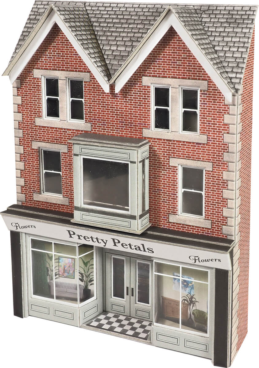 PO374 - Metcalfe - 00/H0 - No. 7 High Street Low Relief Shop Front
