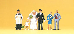 Preiser 10058 'Wedding Group Catholic' HO Gauge