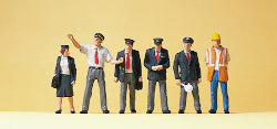 Preiser 10410 'Railway Personnel Great Britain' HO Gauge
