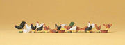 Preiser 14168 'Chickens' HO Gauge
