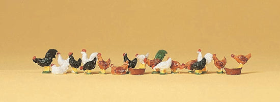 Preiser 14168 'Chickens' HO Gauge