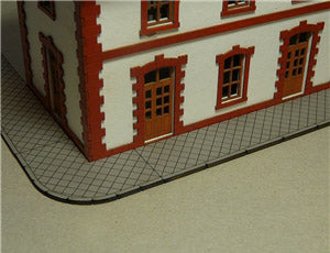 N Scale Sidewalks - Concrete
