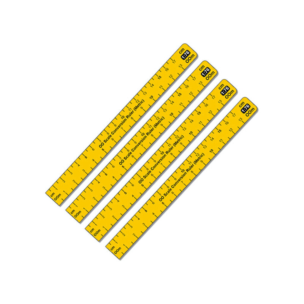 1:76 Scale Conversion Ruler - OO
