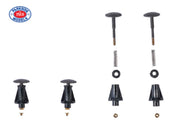 PS77 - Parkside - O -  Sprung 20.5" Wagon Buffers