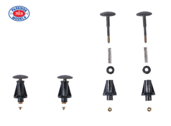 PS77 - Sprung 20.5" Wagon Buffers