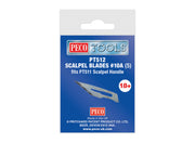 PT512 - PECO Tools - 10A Scalpel Blades (5) (18+ Only)