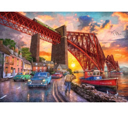 Forth Bridge at Sunset' Ravensburger 1000 piece jigsaw