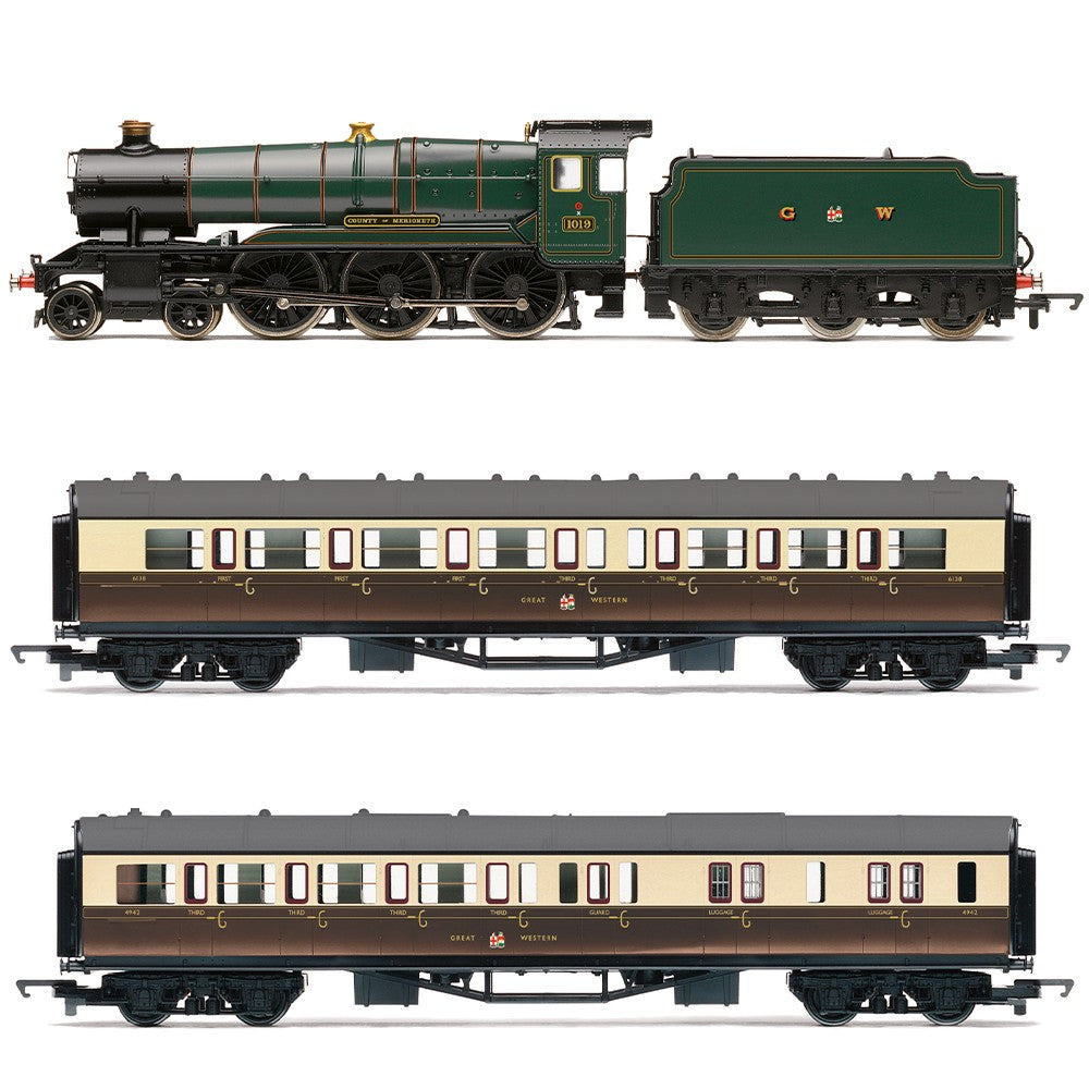 RailRoad GWR Class 1000 County of Merioneth Train Pack Era 3